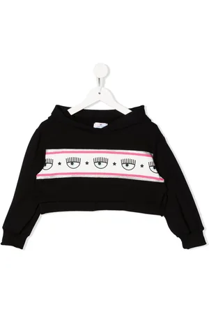 Chiara Ferragni Cropped-Hoodie mit Logo-Print