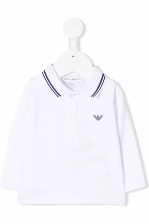 Emporio Armani Poloshirt mit Logo-Print
