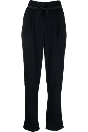 Emporio Armani Gerade Hose mit Bundfalten