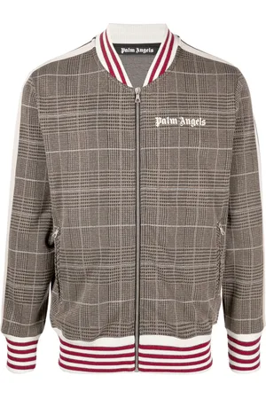 Palm Angels Karierte Bomberjacke