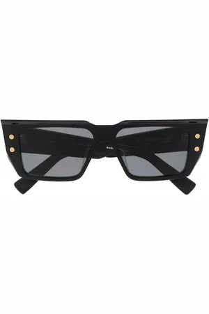 Balmain Sonnenbrille mit eckigem Gestell