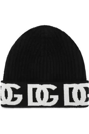 Dolce & Gabbana Jacquard-Mütze mit Logo
