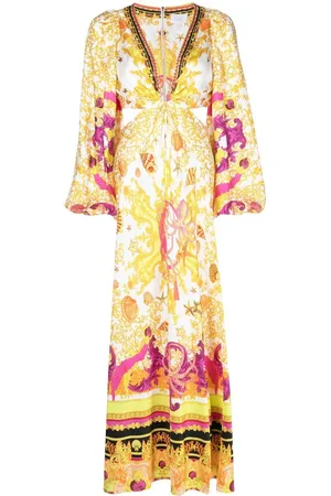Camilla Maxikleid mit Cut-Outs