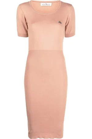 Vivienne Westwood Gestricktes Kleid mit Logo