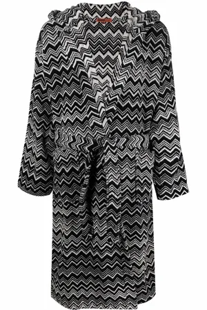 Missoni Bademantel mit Kapuze