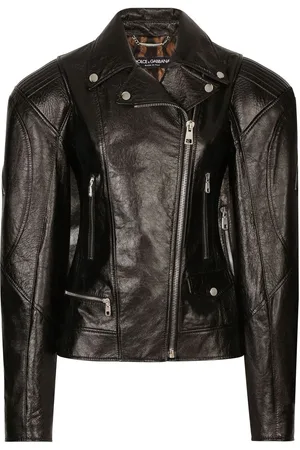 Dolce & Gabbana Bikerjacke aus Leder