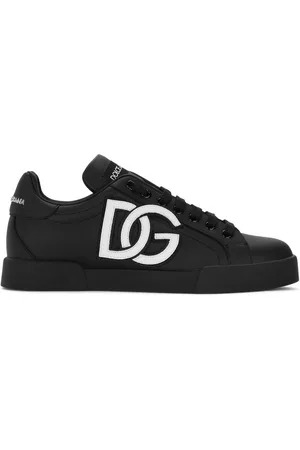 Dolce & Gabbana Portofino Sneakers mit Logo-Schild