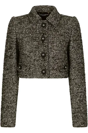 Dolce & Gabbana Cropped-Jacke aus Tweed