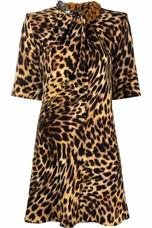 Stella McCartney Kleid mit Leoparden-Print