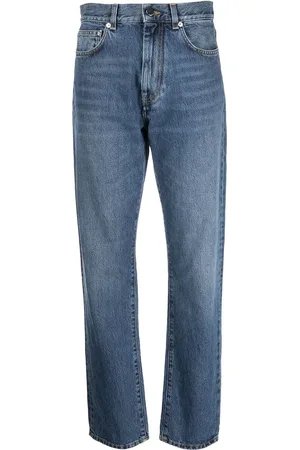 Loulou de Saison Gerade High-Rise-Jeans