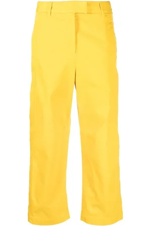 ALBERTO BIANI Cropped-Hose mit weitem Bein