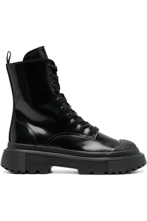 Hogan Schnürstiefel im Military-Look