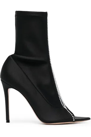 Gianvito Rossi Stiefel mit Kristallen