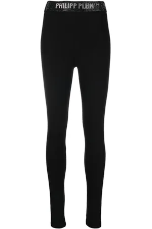 Philipp Plein Leggings mit Logo-Bund