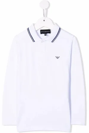 Emporio Armani Poloshirt mit Logo-Print