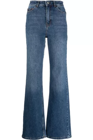 Baum und Pferdgarten Damen Straight Jeans - Ausgeblichene Wide-Leg-Jeans