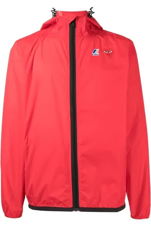 Comme des Garçons X K-Way Kapuzenjacke