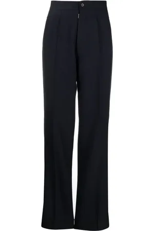 Maison Margiela Wollhose mit Fischgrätenmuster