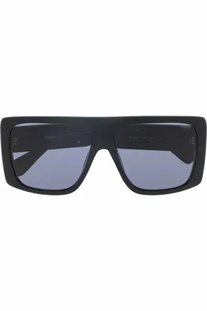 Moschino Eckige Sonnenbrille mit Logo