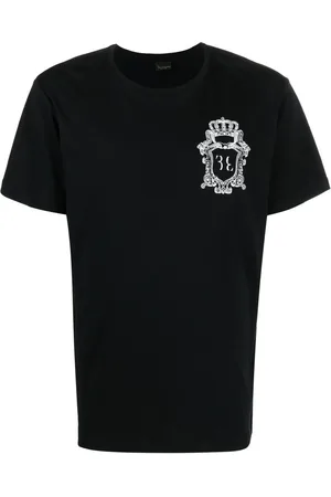 BILLIONAIRE T-Shirt mit Wappen-Print