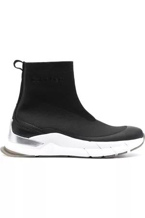 Calvin Klein Damen Schuhe - Gestrickte Sock-Sneakers