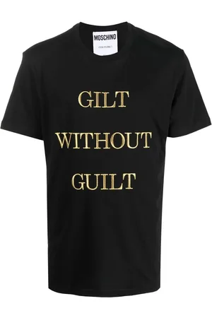 Moschino T-Shirt mit Slogan-Print