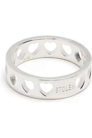 Stolen Girlfriends Club Heartless Band Ring aus Sterlingsilber