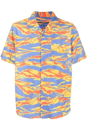 Maharishi Hemd mit grafischem Print