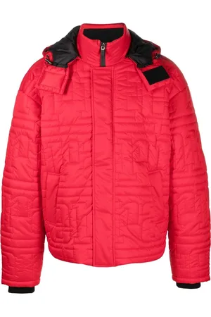 FERRARI Gesteppte Jacke mit Logo