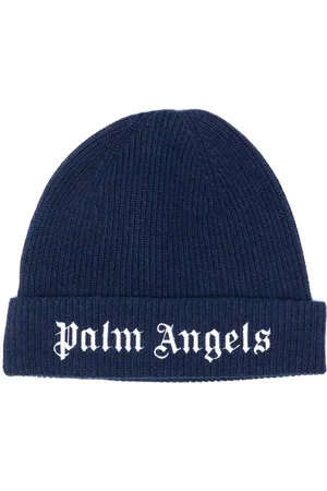 Palm Angels Mütze mit Logo-Stickerei