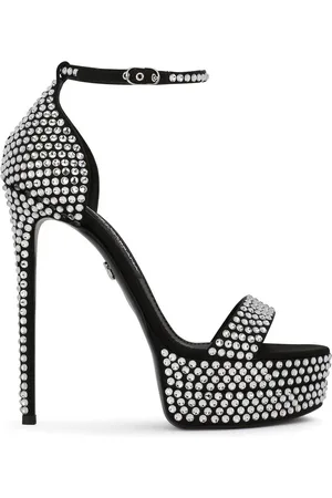 Dolce & Gabbana Sandalen mit Strassverzierung 145mm
