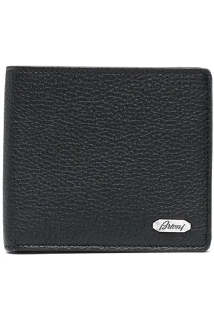 BRIONI Portemonnaie mit Logo-Schild