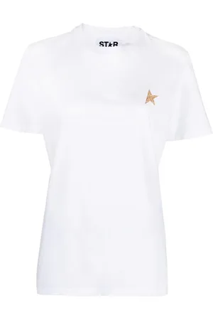 Golden Goose T-Shirt mit Stern-Print