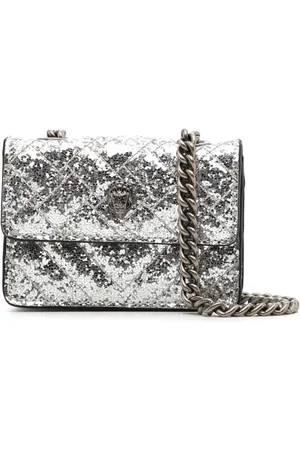 Kurt Geiger Gestepptes Kensington Portemonnaie mit Kettenriemen