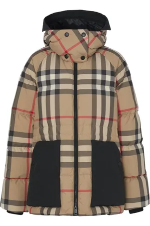 Burberry Daunenjacke mit Vintage-Check