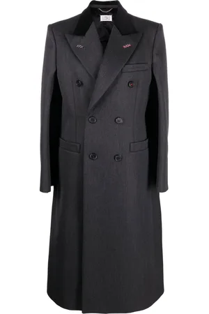 Maison Margiela Doppelreihiger Cavalry Mantel