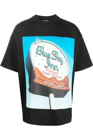 BLUE SKY INN T-Shirt mit Logo-Print