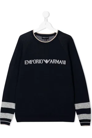 Emporio Armani Pullover mit rundem Ausschnitt
