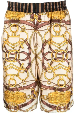 Moschino Seidenshorts mit Teddy-Print
