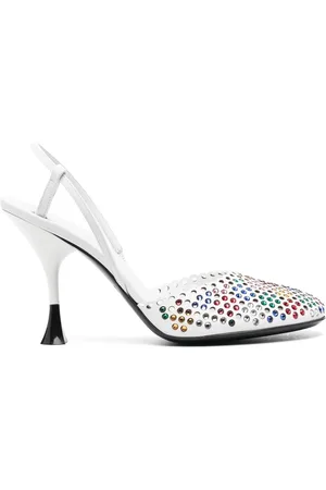 3Juin Pumps mit Kristallen