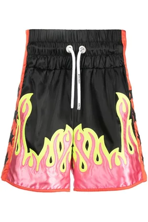 Palm Angels Knielange Shorts mit Kontrasteinsätzen