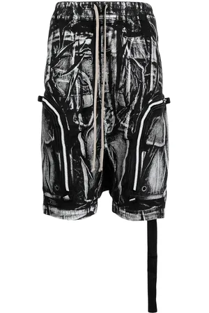 Rick Owens Bauhaus Shorts mit Print
