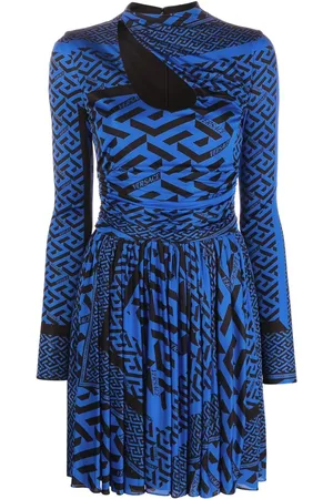 VERSACE Kleid mit Greca-Print