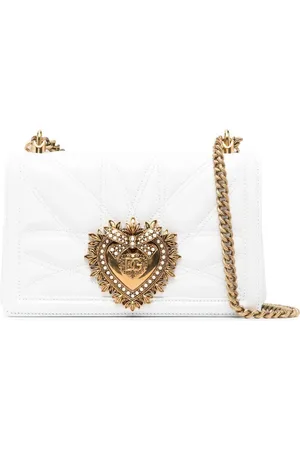 Dolce & Gabbana Schultertasche mit Logo-Schild
