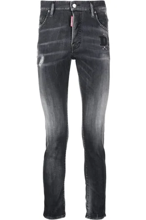 Dsquared2 Ausgeblichene Skinny-Jeans