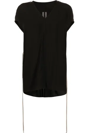 Rick Owens T-Shirt mit Kordelzug