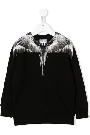 MARCELO BURLON Sweatshirt mit Flügel-Print