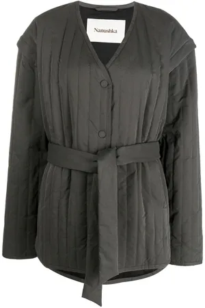 Nanushka Jacke mit abnehmbaren Ärmeln