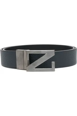 Ermenegildo Zegna Gürtel mit Logo-Schnalle