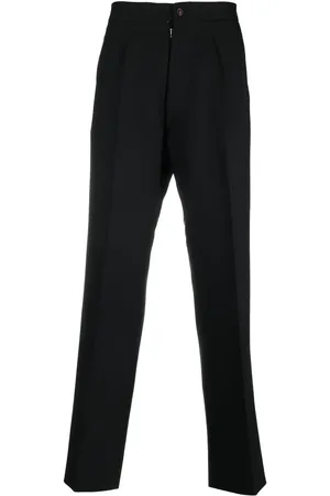Maison Margiela Wollhose mit Fischgrätenmuster